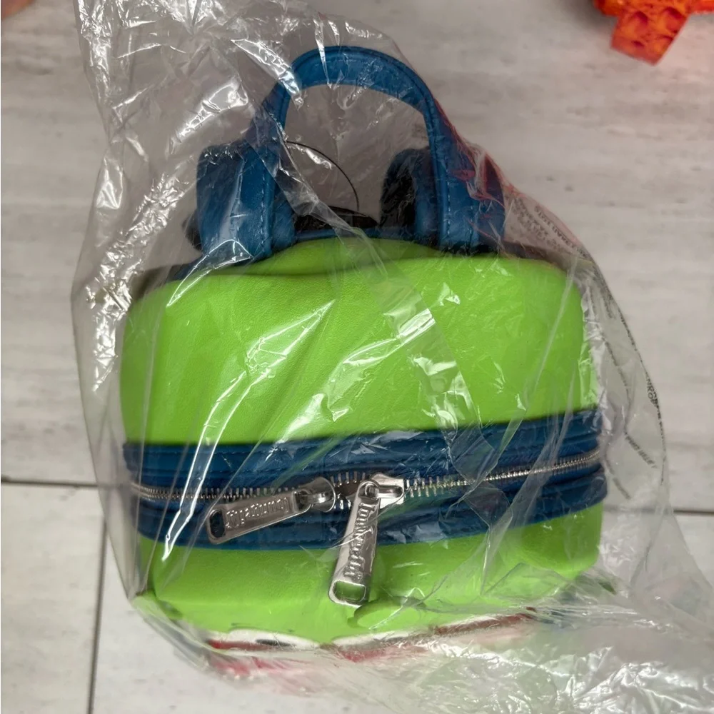 Loungefly Blue and Green Alien Backpack - Picture 10 of 13